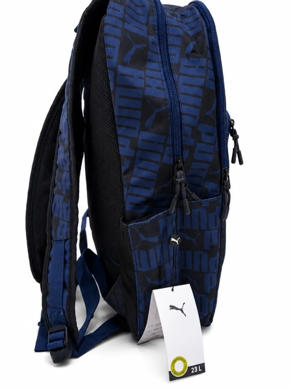 Puma Navy and Black Men's Logo Backpack